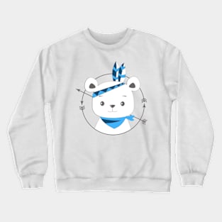 Bear Indian Children Crewneck Sweatshirt